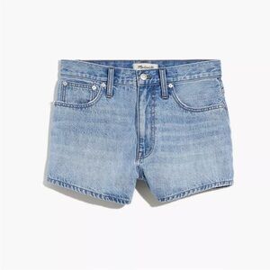 Madewell dolphin jean shorts cadell wash